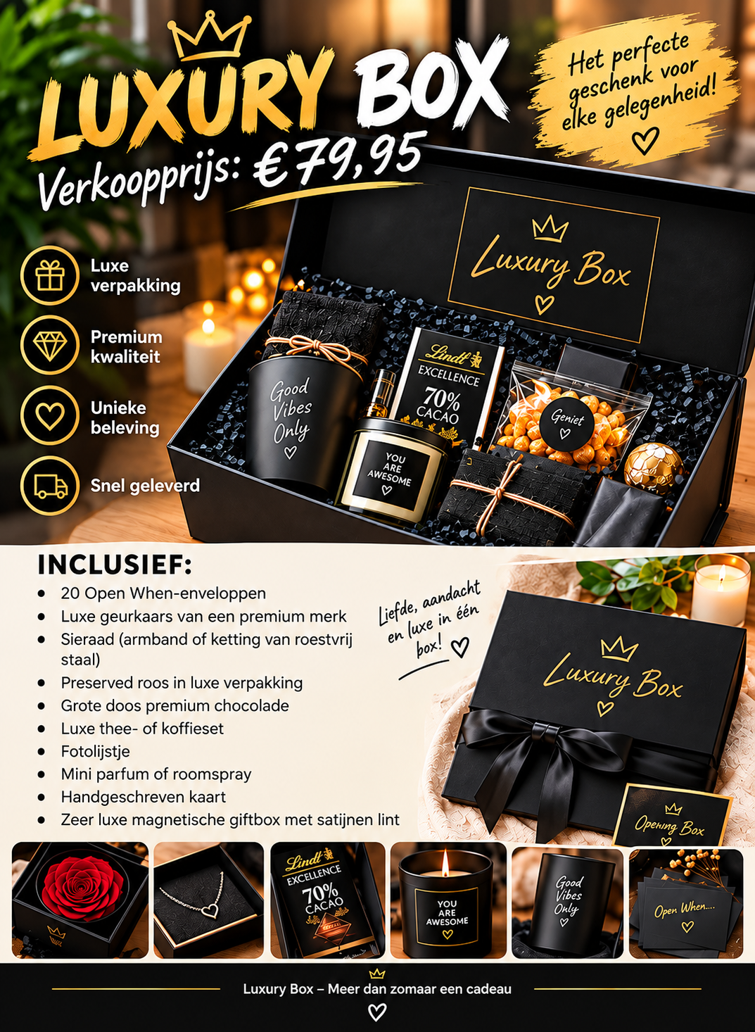 Luxe geschenkdoos – Premium cadeaupakket