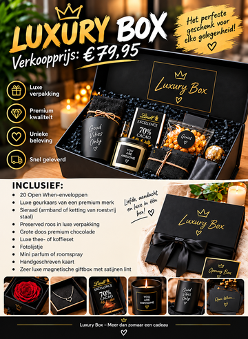 Luxe geschenkdoos – Premium cadeaupakket
